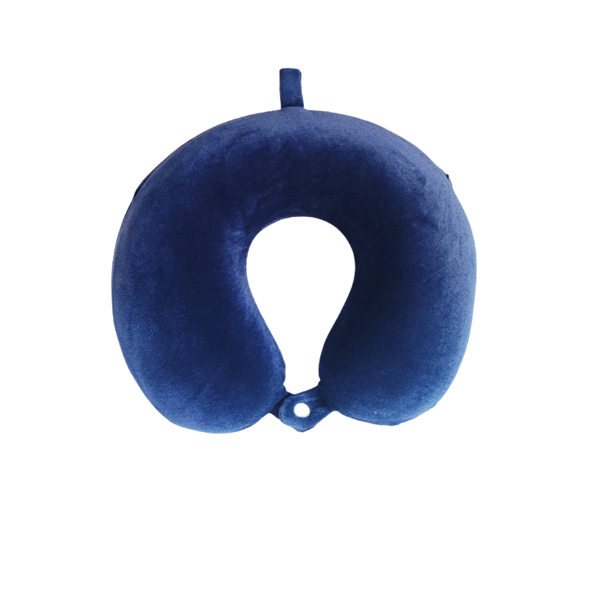U Shape Memory Foam Neck Pillow - Navy Blue