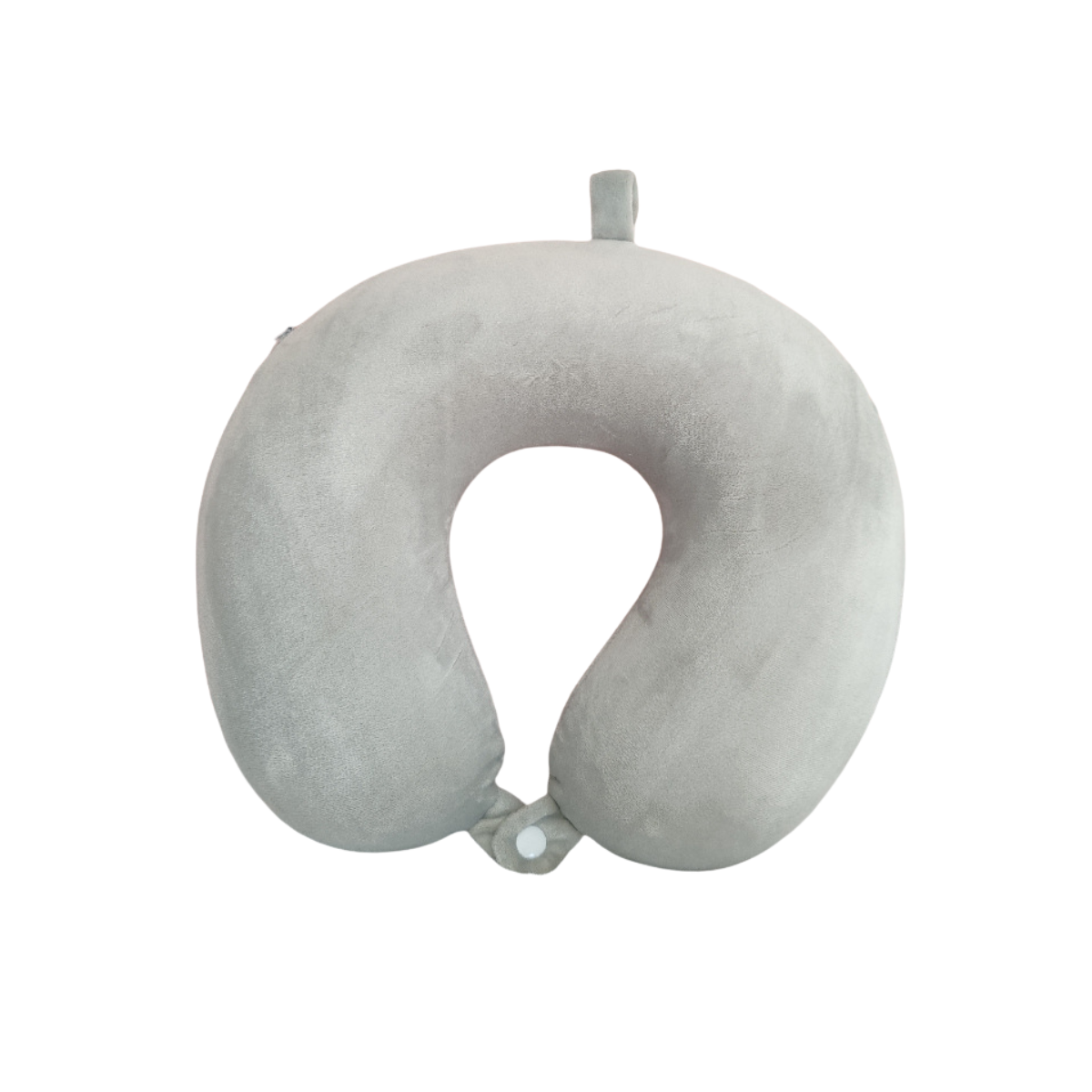 U Shape Memory Foam Neck Pillow - Grey