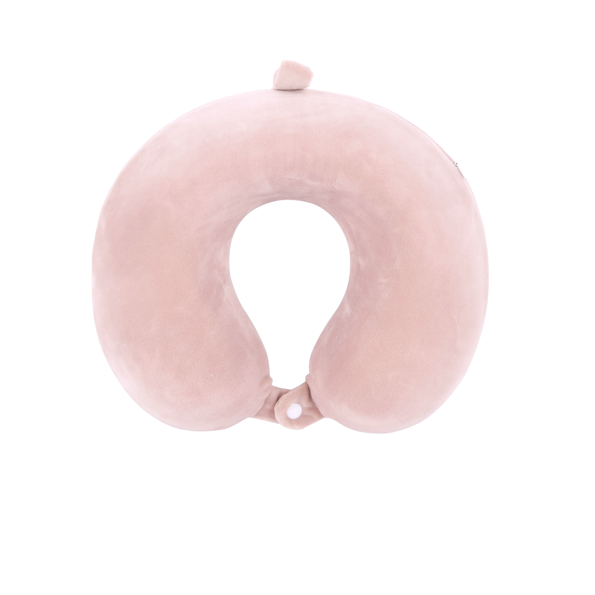 U Shape Memory Foam Neck Pillow - Pink