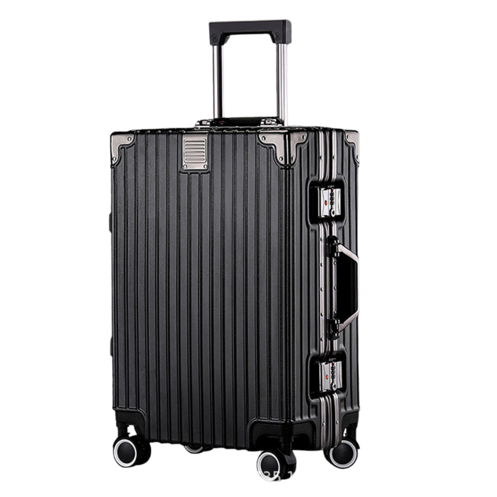 Zipless Lightweight Alluminium Luggage - Red