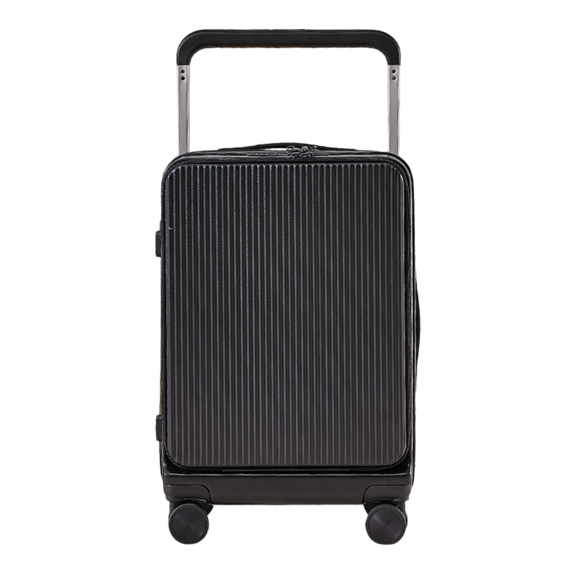 USB Charging Luggage Bag Black